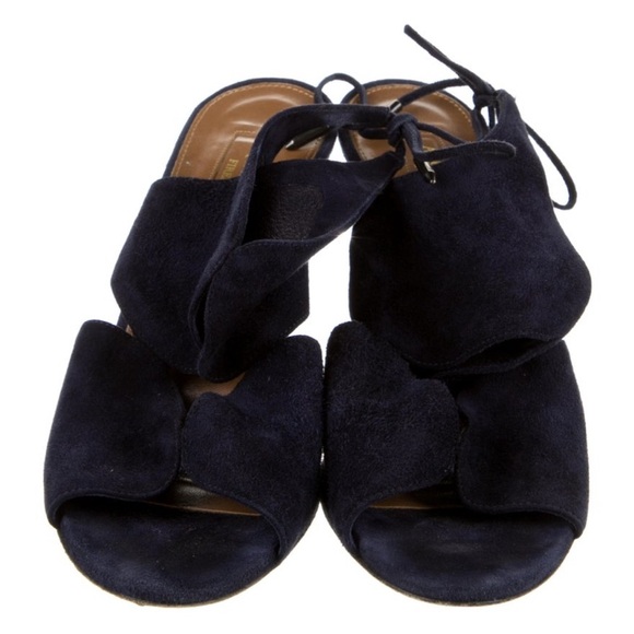 Aquazzura Suede Slingback Sandals
Size: 7 - Picture 2 of 3